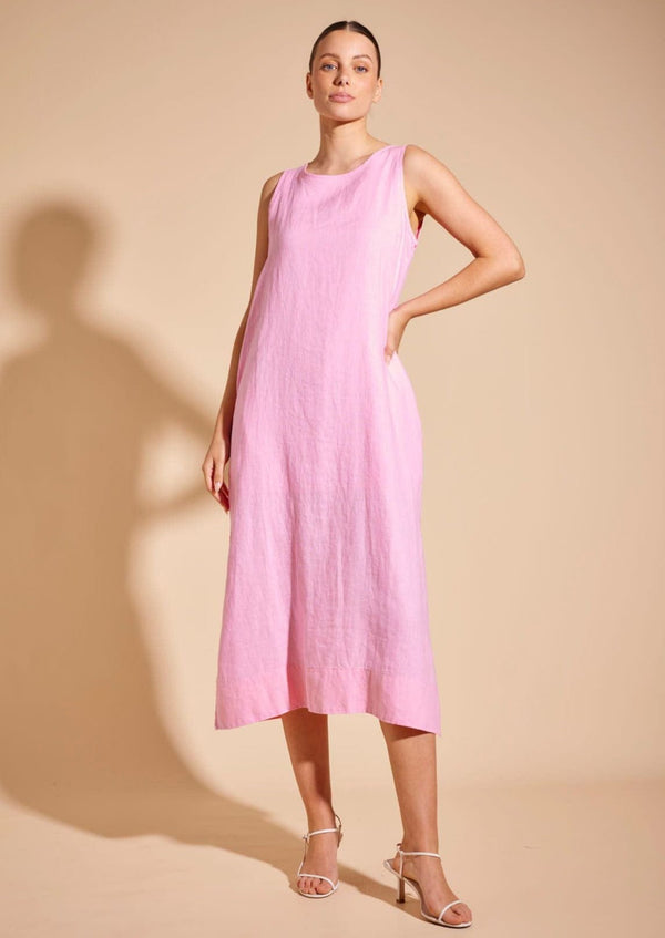 Esme Dress | Lolly Pink - Alessandra - Coco Blue