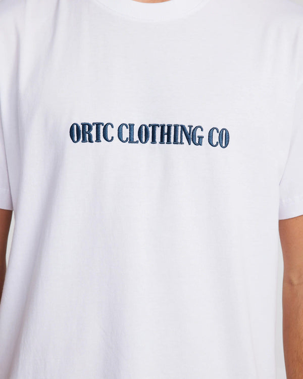 Classic Logo Tee | White - ORTC - Coco Blue