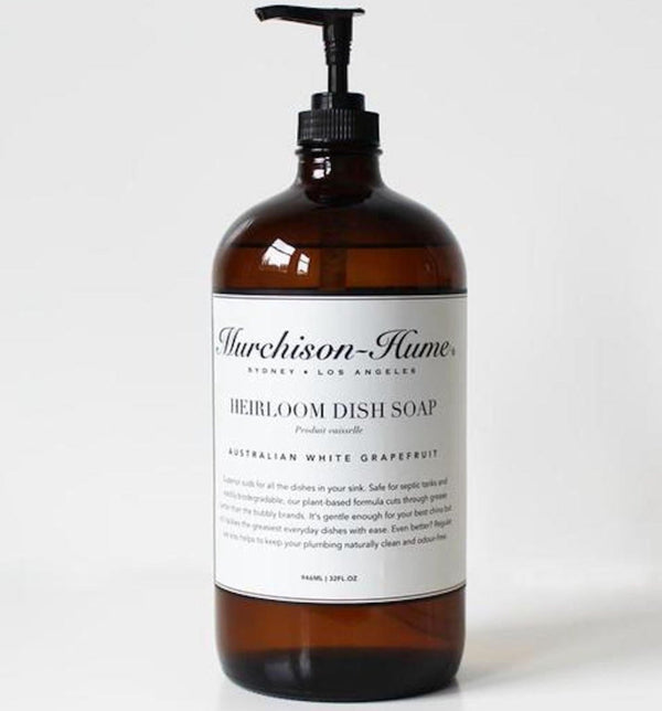 Heirloom Dish Soap | Australian White Grapefruit | Glass Bottle - Murchison Hume - Coco Blue
