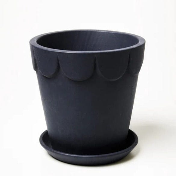Large Dolly Pot | Shadow - Jones & Co - Coco Blue