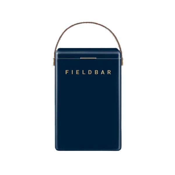 Navy blue device with 'FIELDBAR' branding on a white background