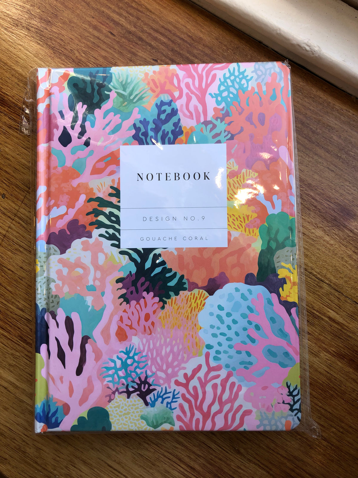 A5 Notebook | Gouache Coral– Coco Blue