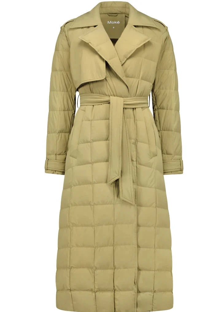 Maisey Down Trench Coat | Mushroom– Coco Blue