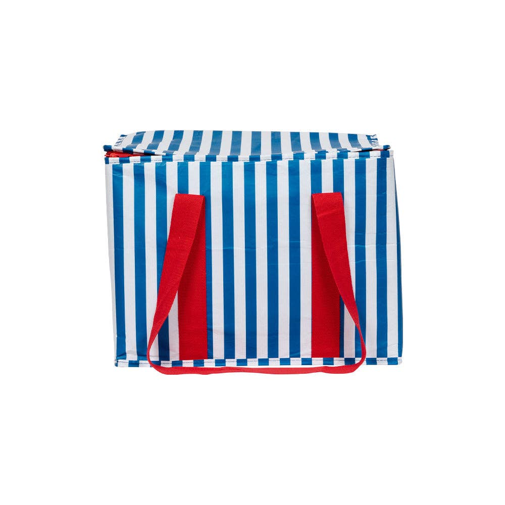 Project Ten Picnic Tote Breton Stripe Coco Blue