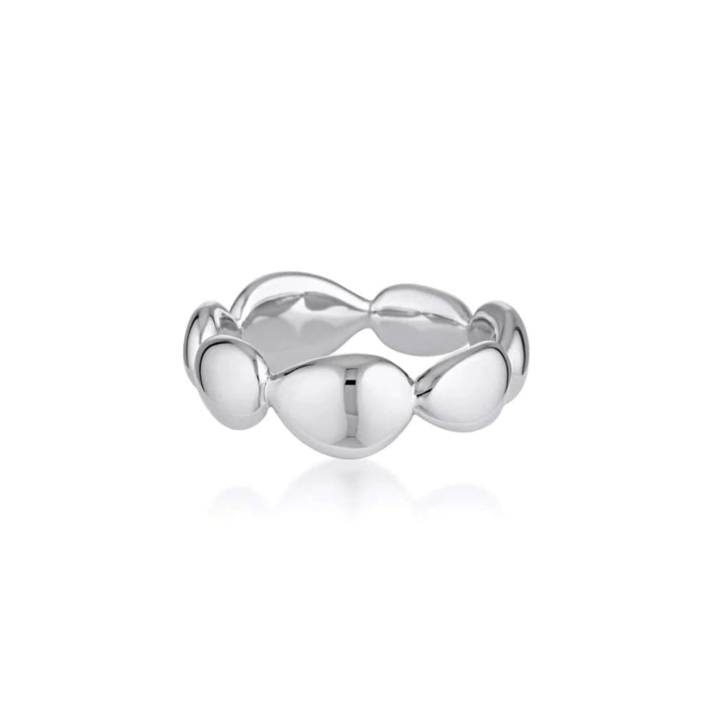 Alga Ring | Silver - Linda Tahija - Coco Blue