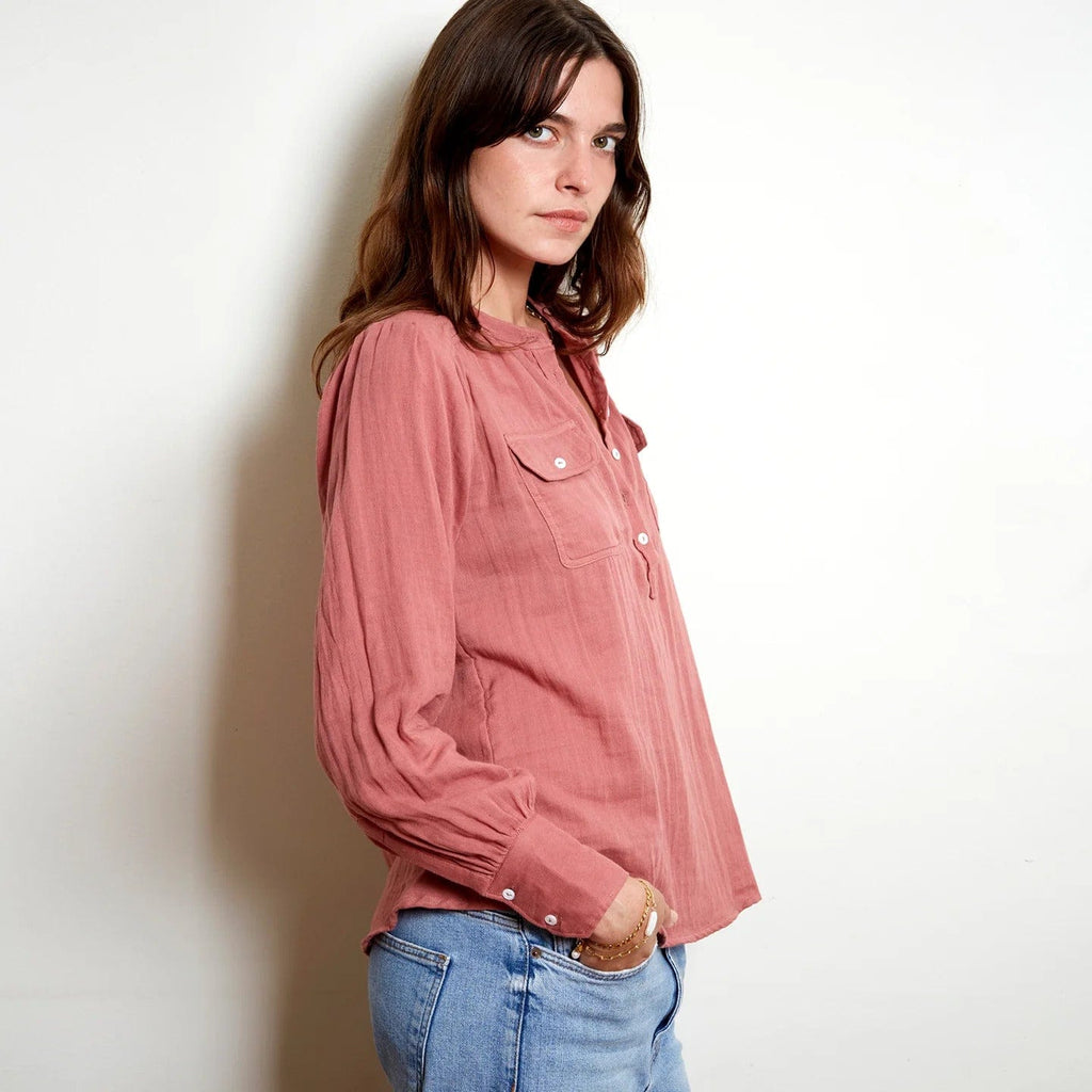 Amelie Blouse | Desert Pink - Marie Louise De Monterey - Coco Blue
