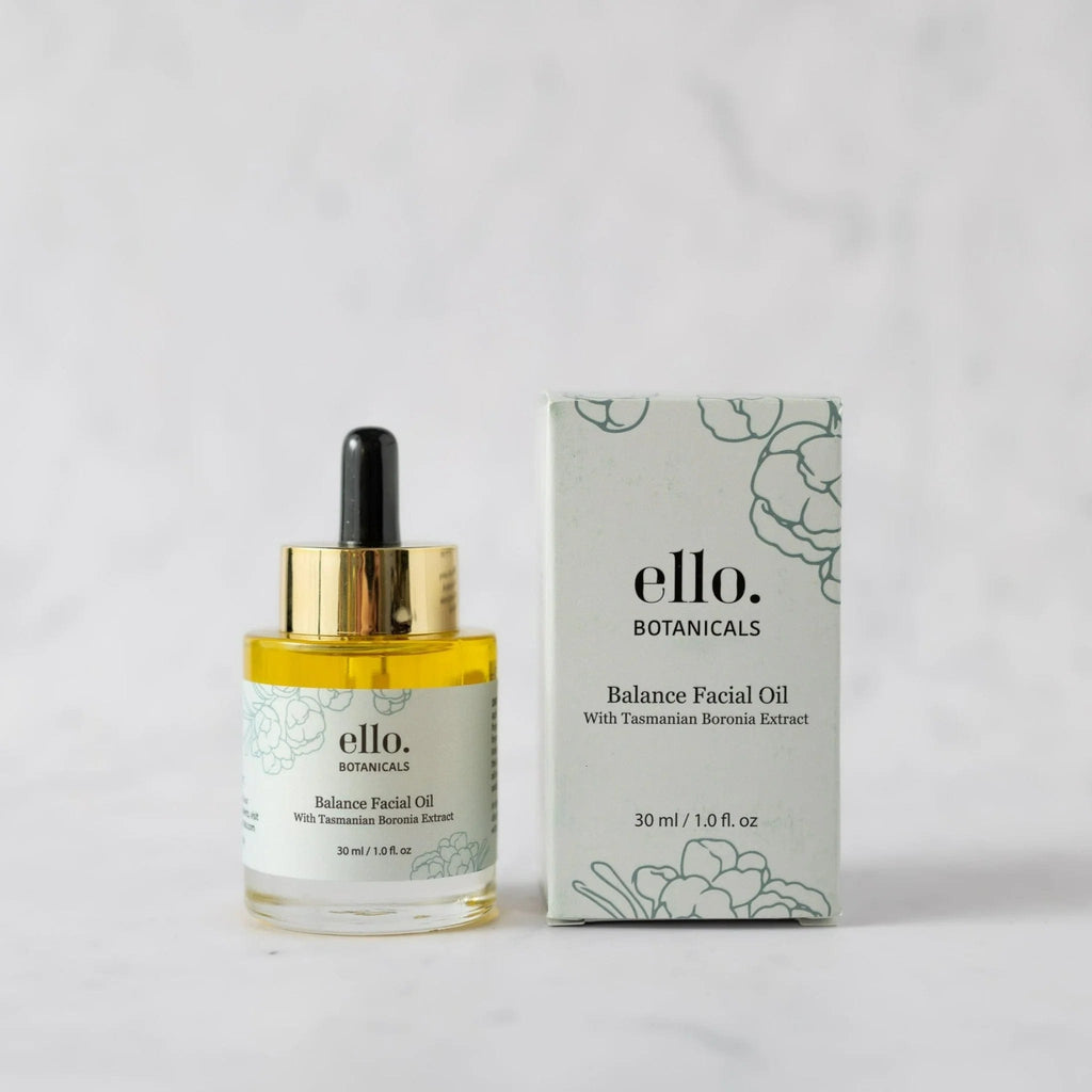 Balance Facial Oil - Ello Botanicals - Coco Blue