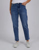 Barkly Straight Leg Jeans | Vintage Mid Blue - Foxwood - Coco Blue