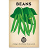 Bean 'Windsor Long Pod' Heirloom Seeds - Little Veggie Patch Co - Coco Blue