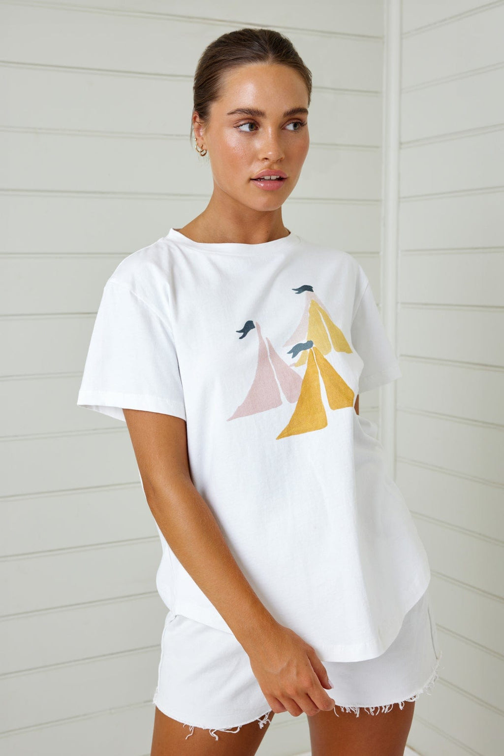 Binny Aye Aye Captain Tshirt - Binny - Coco Blue