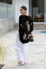 Birdy Silky Sequin Kimono | Black - JOEY THE LABEL - Coco Blue