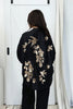 Birdy Silky Sequin Kimono | Black - JOEY THE LABEL - Coco Blue