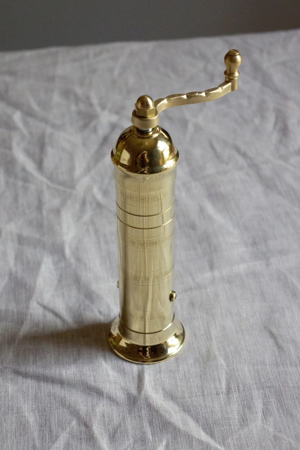Brass Pepper Mill 103 - Mr Kitly - Coco Blue