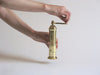 Brass Pepper Mill 103 - Mr Kitly - Coco Blue
