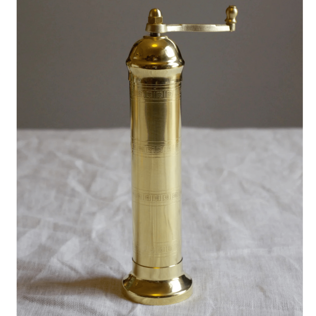 Brass Salt Mill 109 - Mr Kitly - Coco Blue