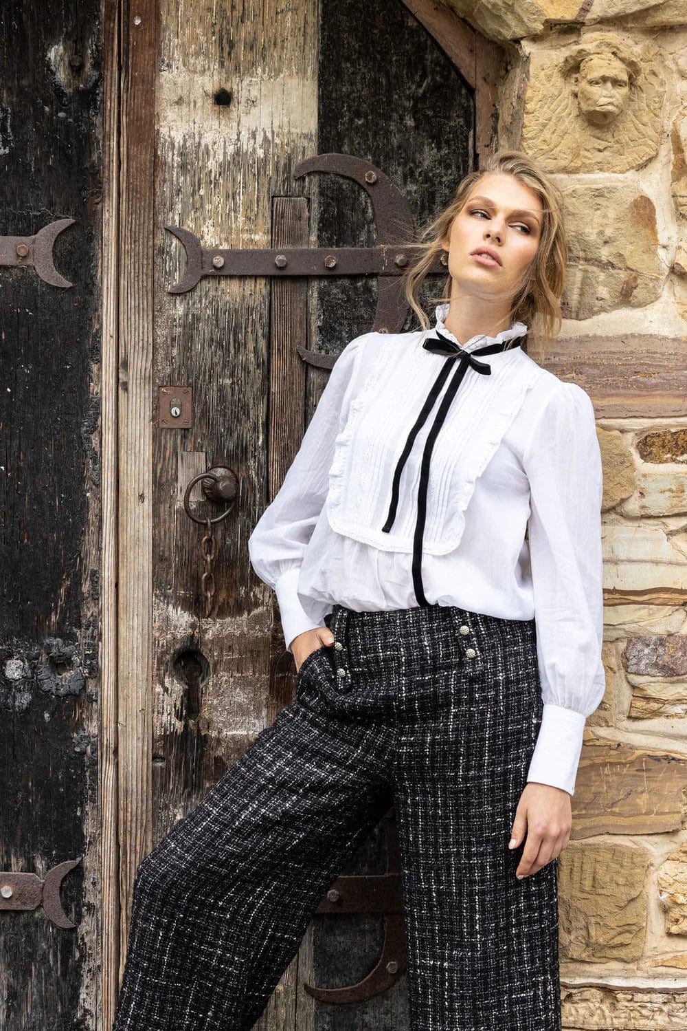 Claudia Sailor Pants | Black - JOEY THE LABEL - Coco Blue
