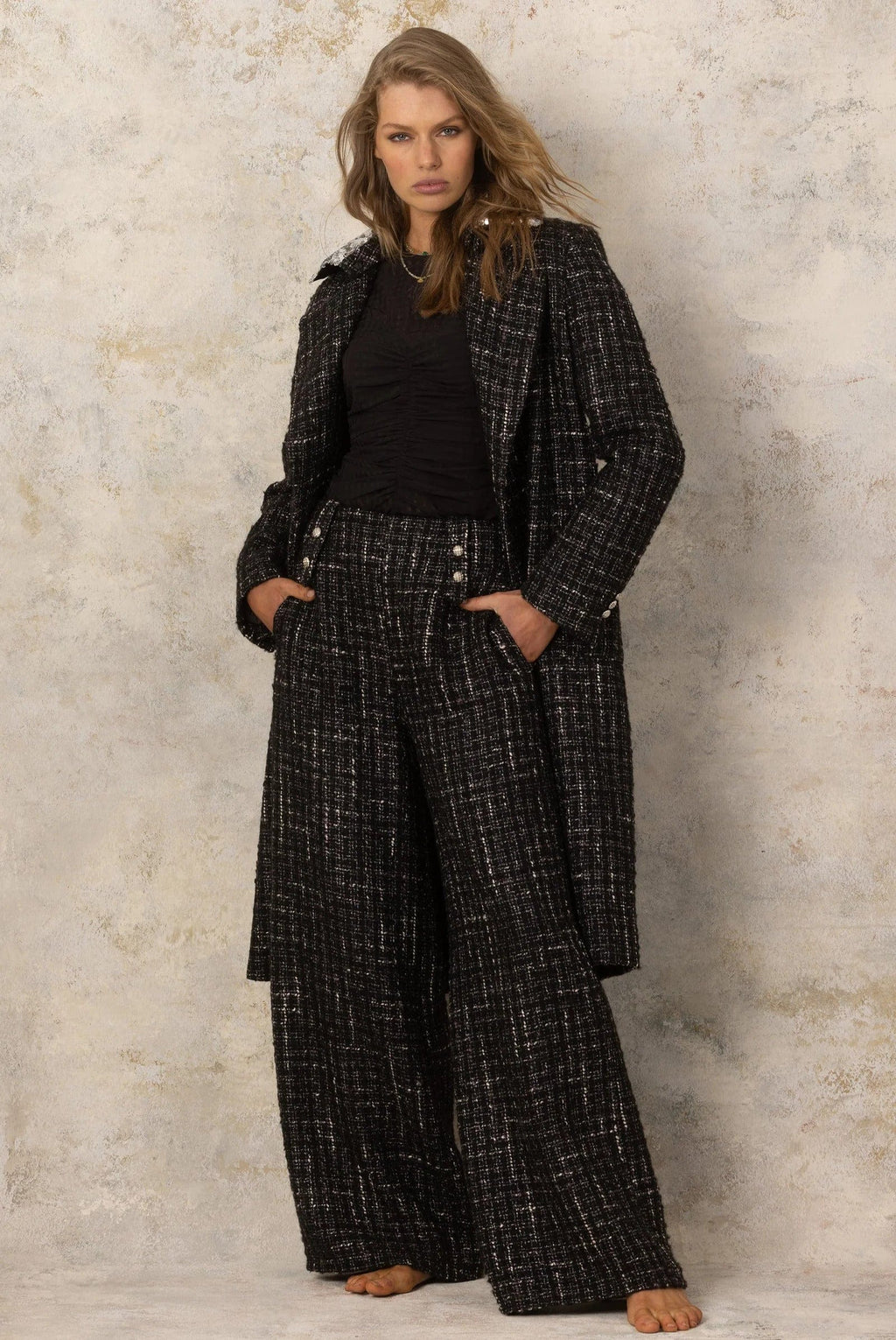 Claudia Sailor Pants | Black - JOEY THE LABEL - Coco Blue