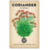 Coriander 'Eureka' Heirloom Seeds - Little Veggie Patch Co - Coco Blue