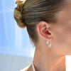 Daisy Willpower Hoop Earrings | Silver - Linda Tahija - Coco Blue