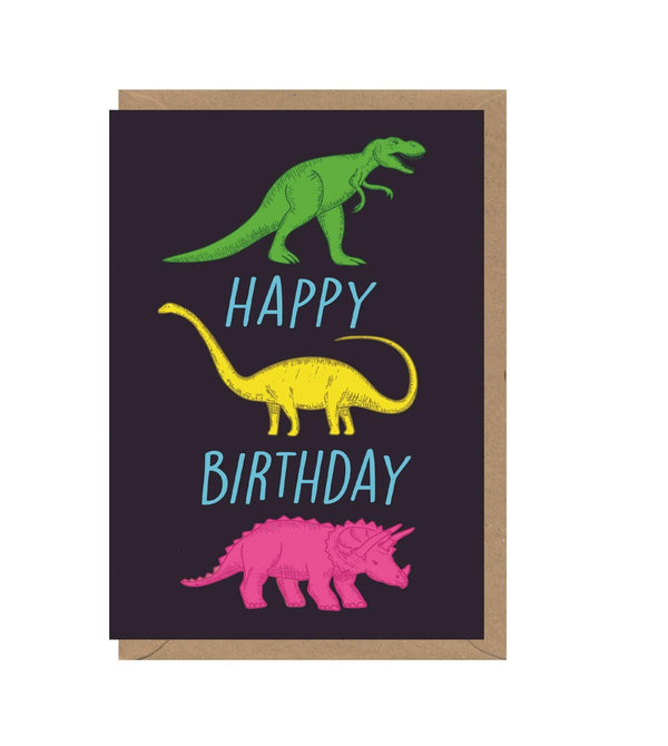 Early Bird Dinosaur Birthday Card - Earlybird - Coco Blue