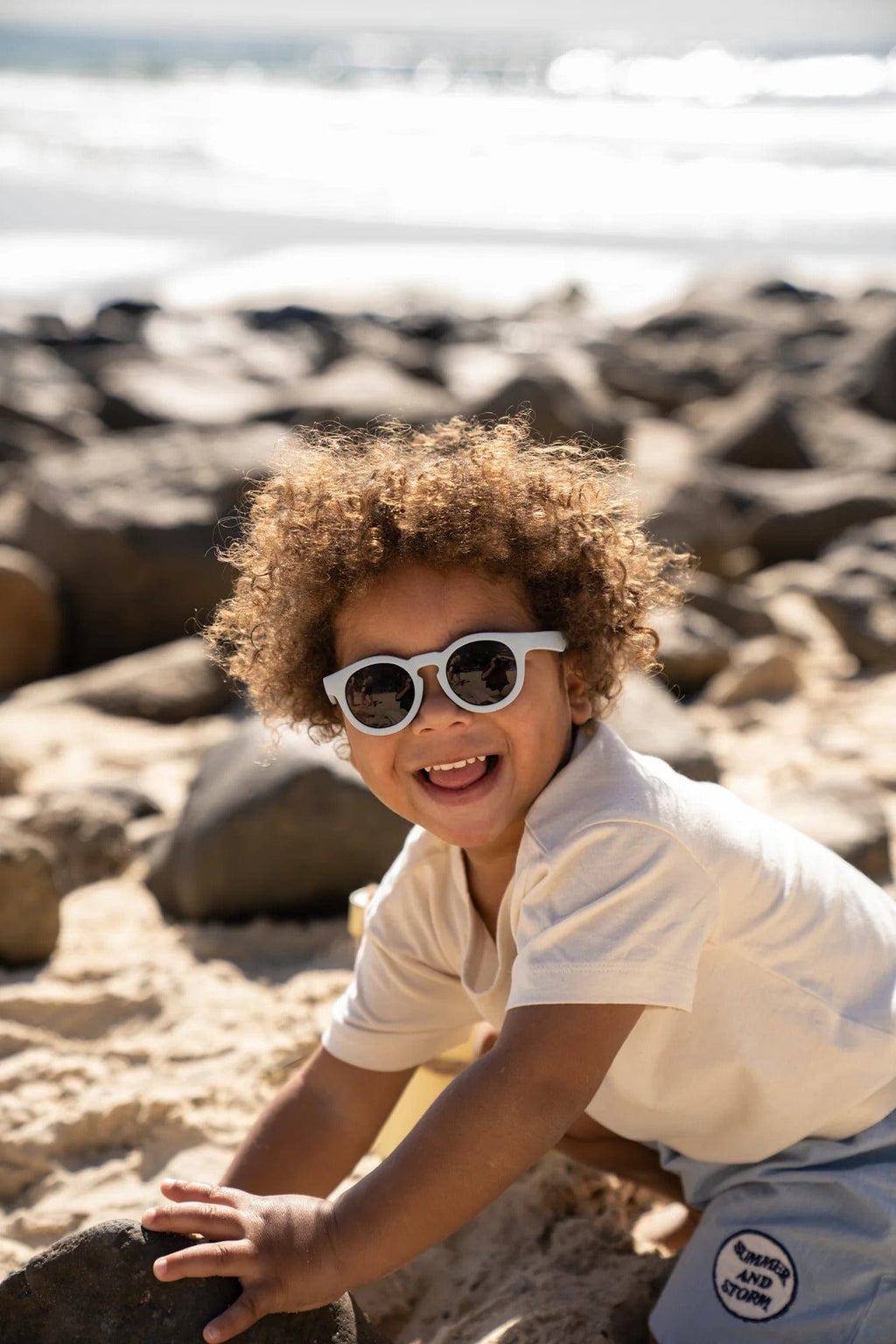 Eco Baby Sunglasses | 3 Colours - Frankie Ray - Coco Blue