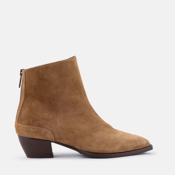 Ellen Boots | Tobacco Suede - DOF Studios - Coco Blue