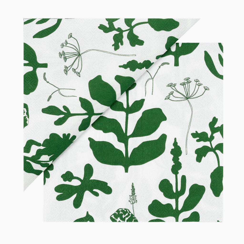 Elokuun Vorjot Napkins | Green - Marimekko - Coco Blue