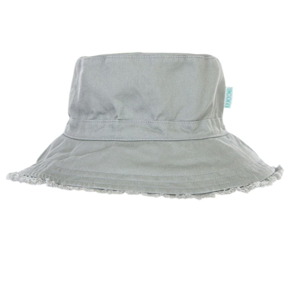 Frayed Bucket Hat | Khaki - Acorn Kids - Coco Blue