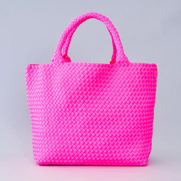 Large Capri Tote | Hot Pink - Mon Milou - Coco Blue