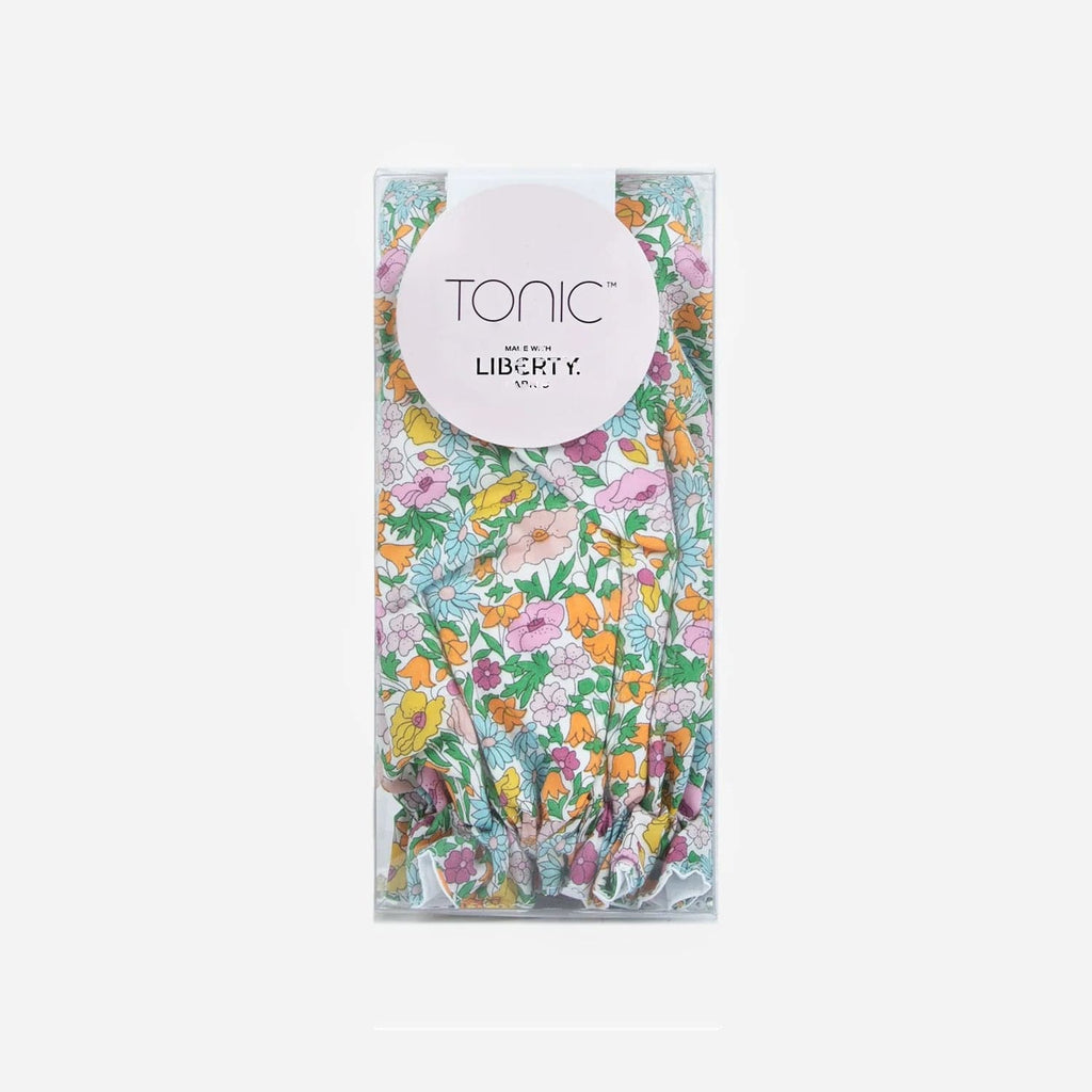 Liberty Shower Cap | Poppy - Tonic - Coco Blue