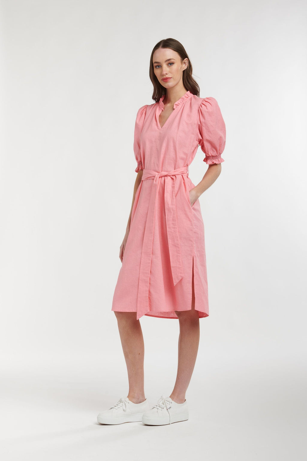 Lily Smock Sleeve Dress | Pink - 365 Days - Coco Blue