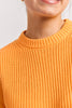 Limone Cotton Sweater | Mandarin - Alessandra - Coco Blue