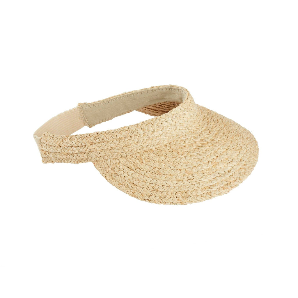 Malibu Visor | Natural - Acorn Kids - Coco Blue