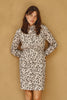 Masala Poplin Dress | Classic Kimba Print - Alessandra - Coco Blue