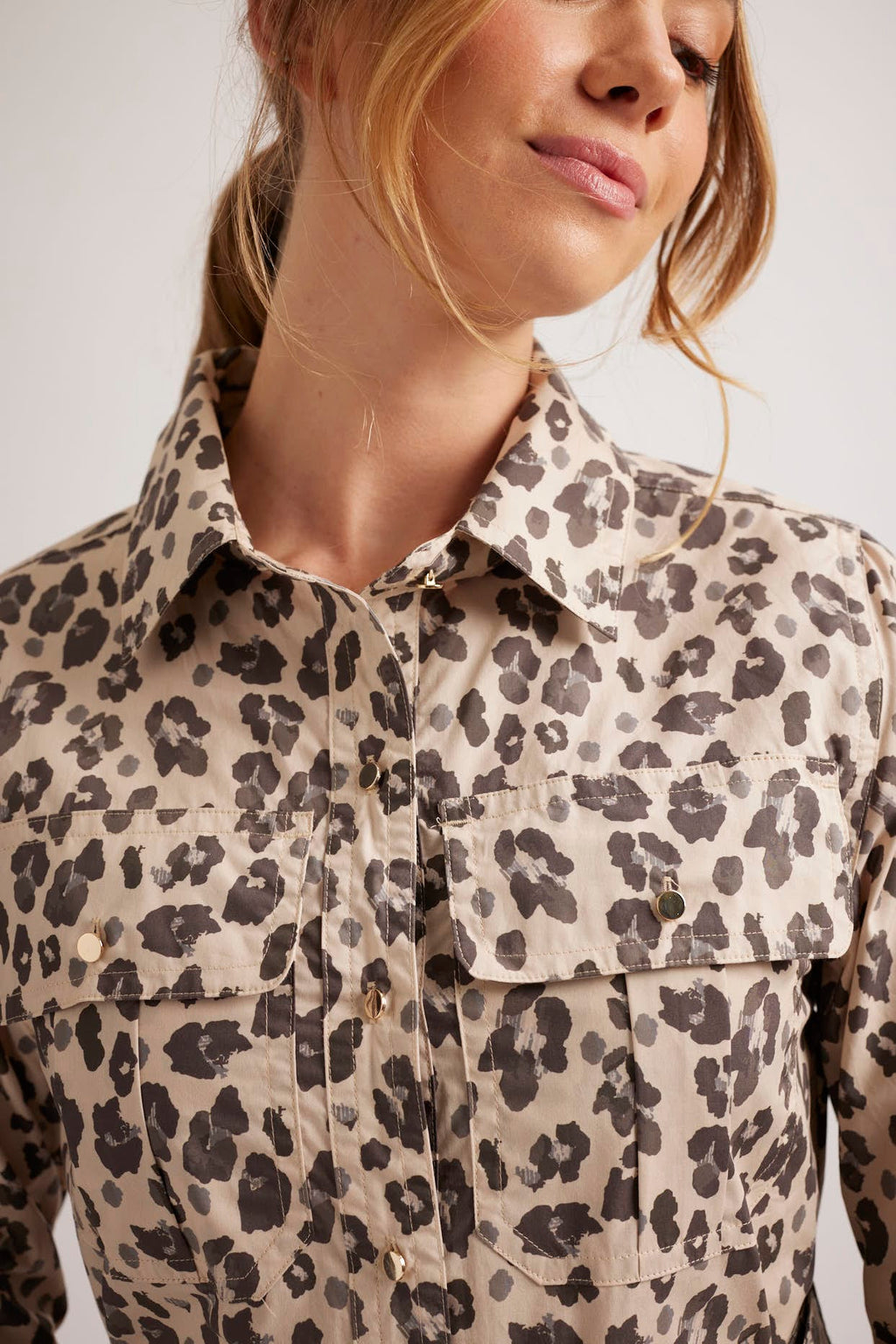 Masala Poplin Dress | Classic Kimba Print - Alessandra - Coco Blue