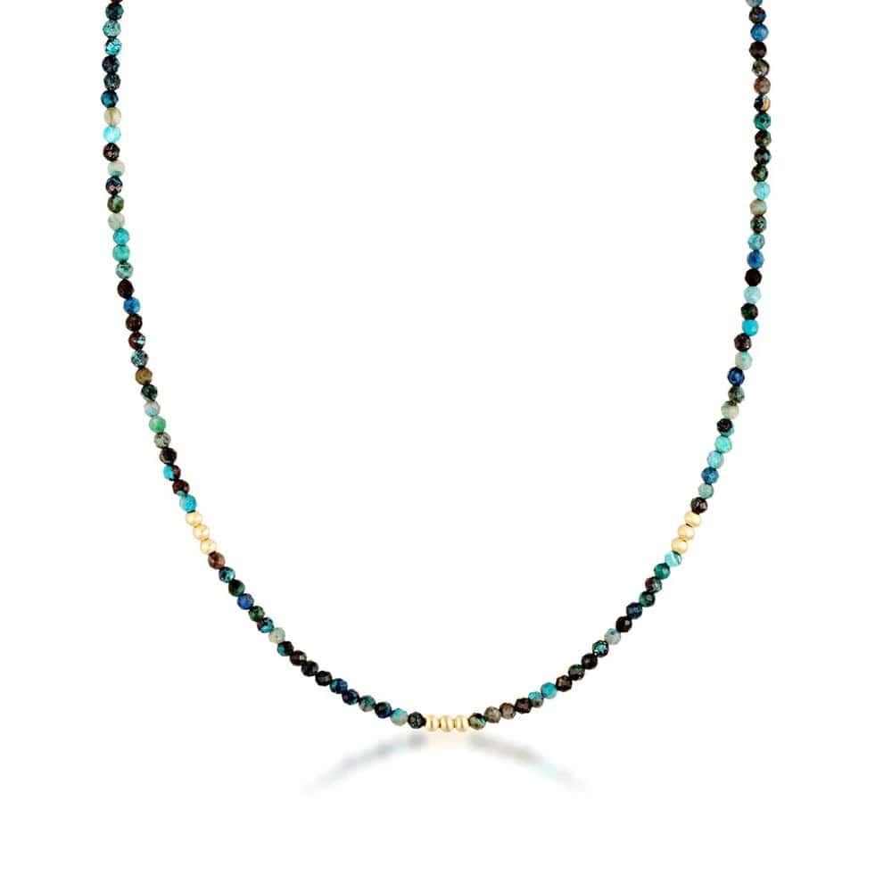 Mirage Necklace | Chrysocolla - Linda Tahija - Coco Blue