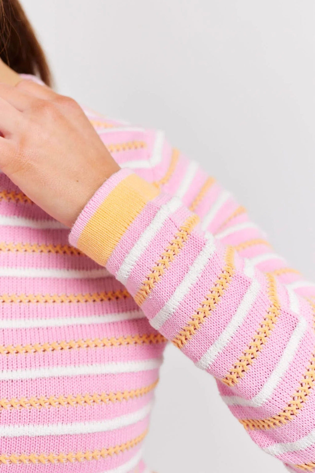Momento Cotton Jumper | Peony - Alessandra - Coco Blue