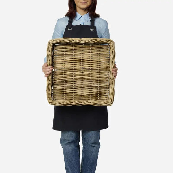 Napa Square Wicker Trays | 3 sizes - Coco Blue - Coco Blue