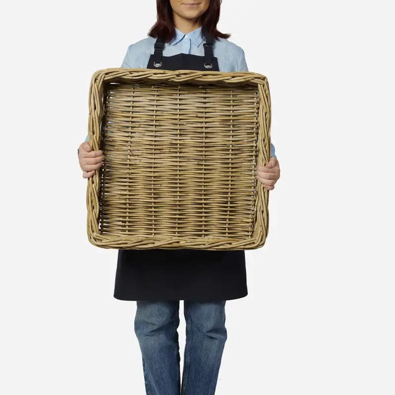 Napa Square Wicker Trays | 3 sizes - Coco Blue - Coco Blue