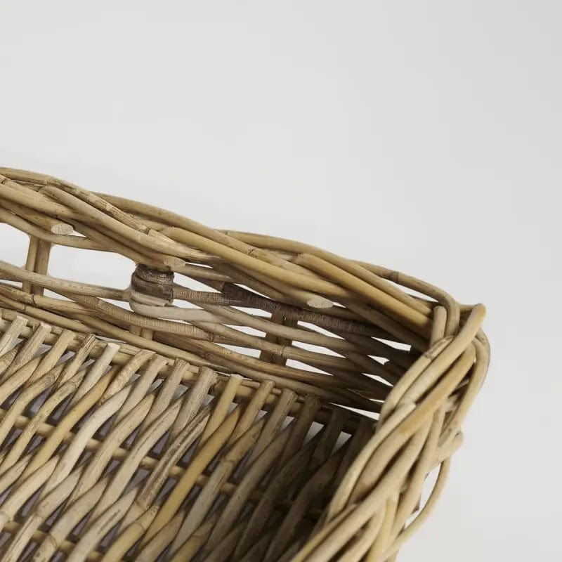 Napa Square Wicker Trays | 3 sizes - Coco Blue - Coco Blue