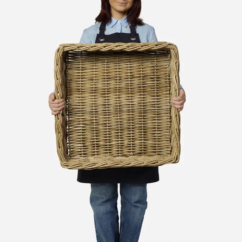 Napa Square Wicker Trays | 3 sizes - Coco Blue - Coco Blue