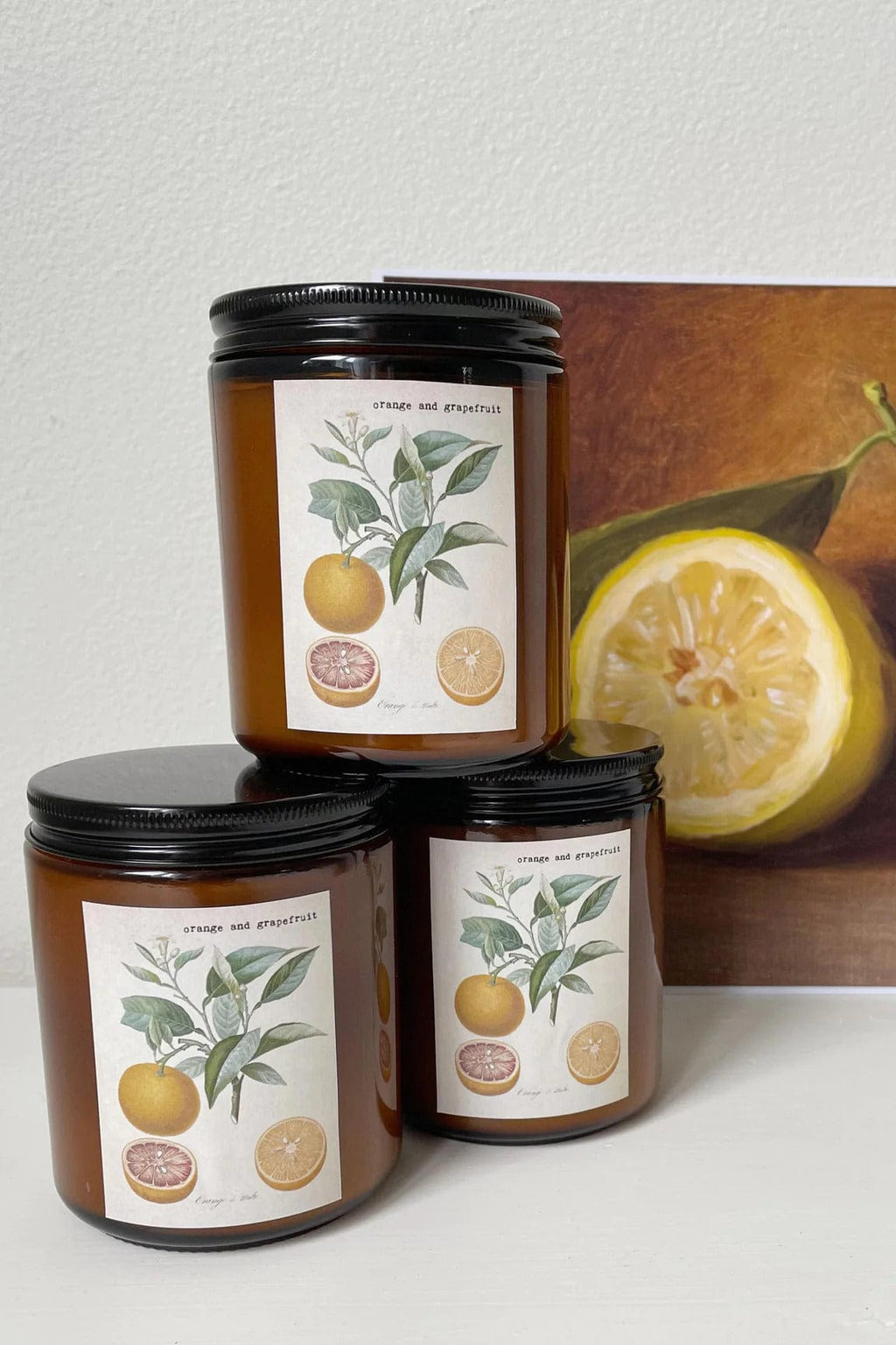 Orange & Grapefruit Candle - Lazybones - Coco Blue