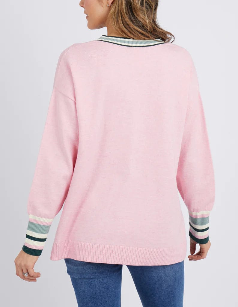 Phoenix Knit | Sherbet Pink - Elm - Coco Blue