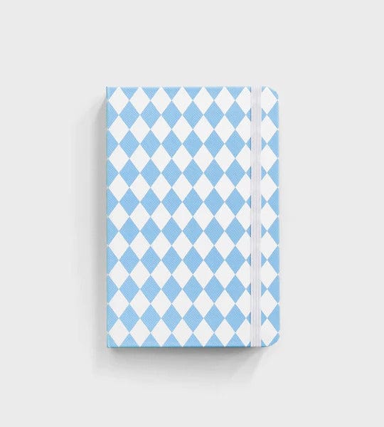 Pocket Notebook | Blue Diamonds - Father Rabbit - Coco Blue