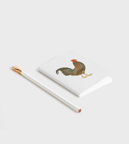 Pocket Notebook | Rooster - Father Rabbit - Coco Blue