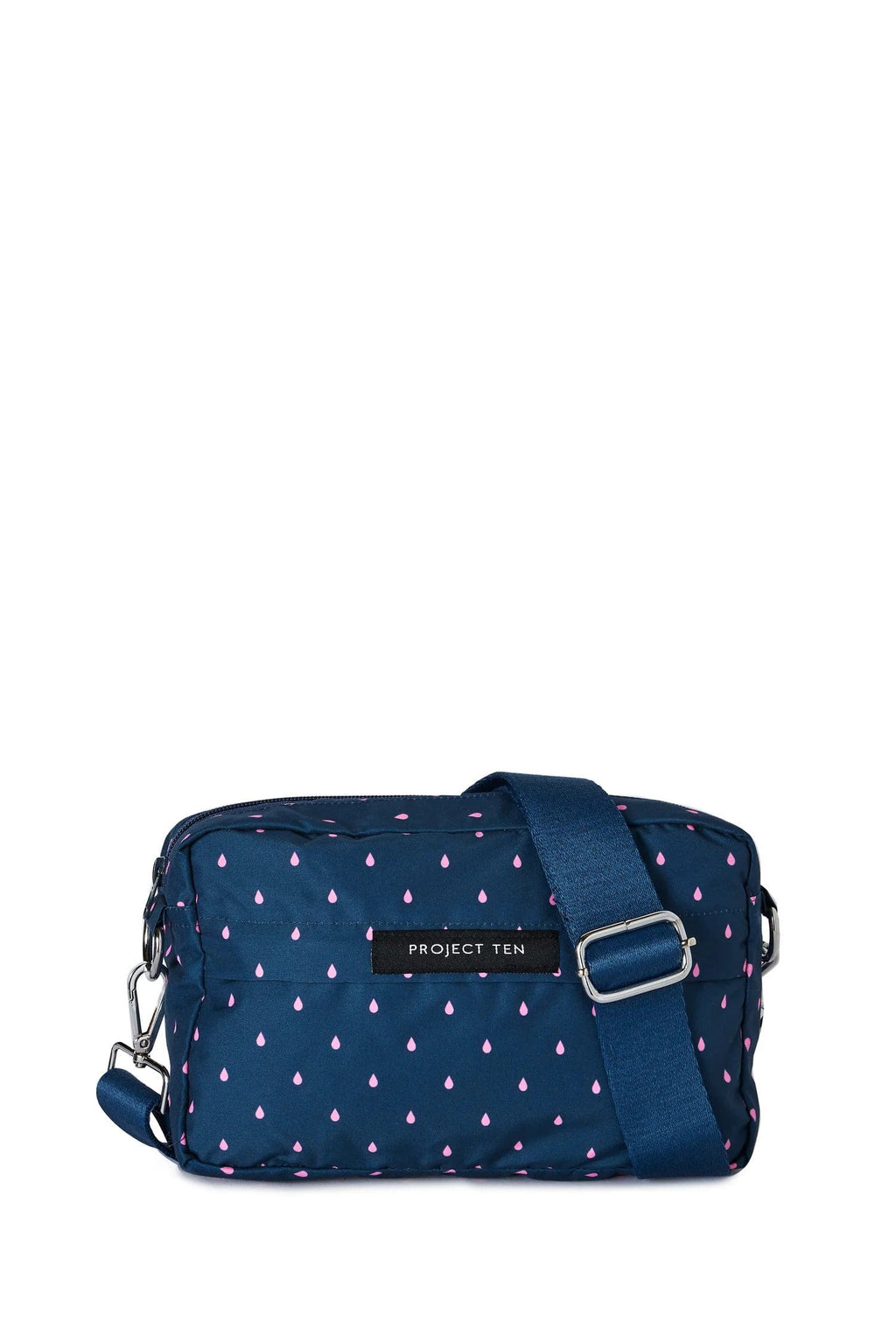Raincoat in Crossbody Bag | Raindrop - Project Ten - Coco Blue