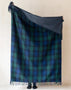Recycled Wool Picnic Blanket | Black Watch Tartan - The Tartan Blanket Co - Coco Blue