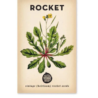 Rocket 'Salad' Heirloom Seeds - Little Veggie Patch Co - Coco Blue