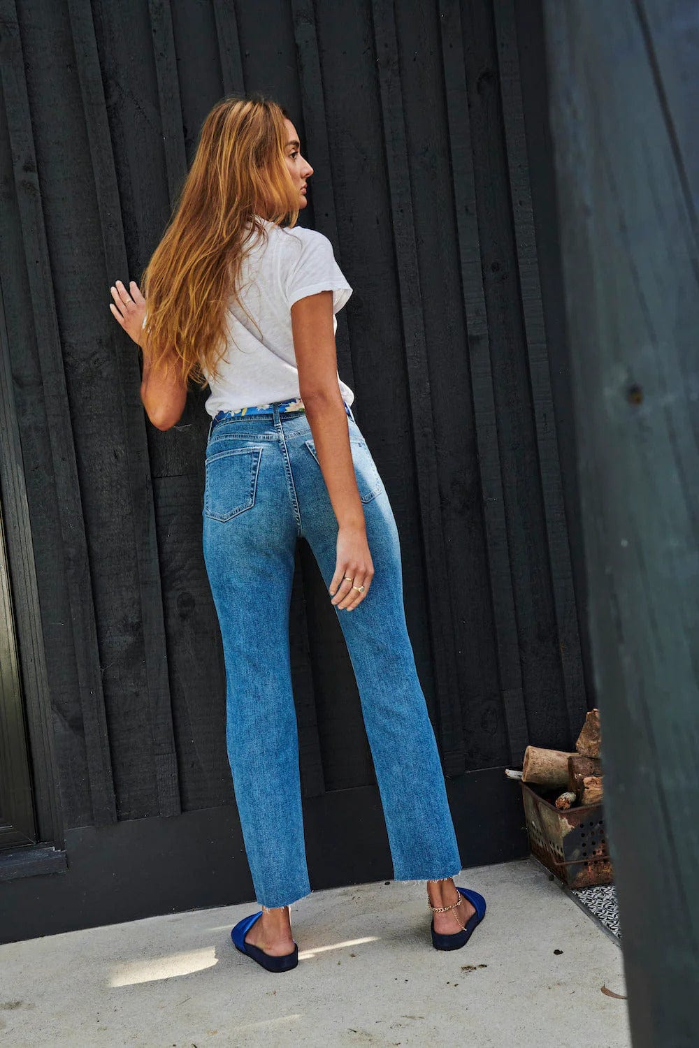 Sadie Jeans | Abstract - Kireina - Coco Blue