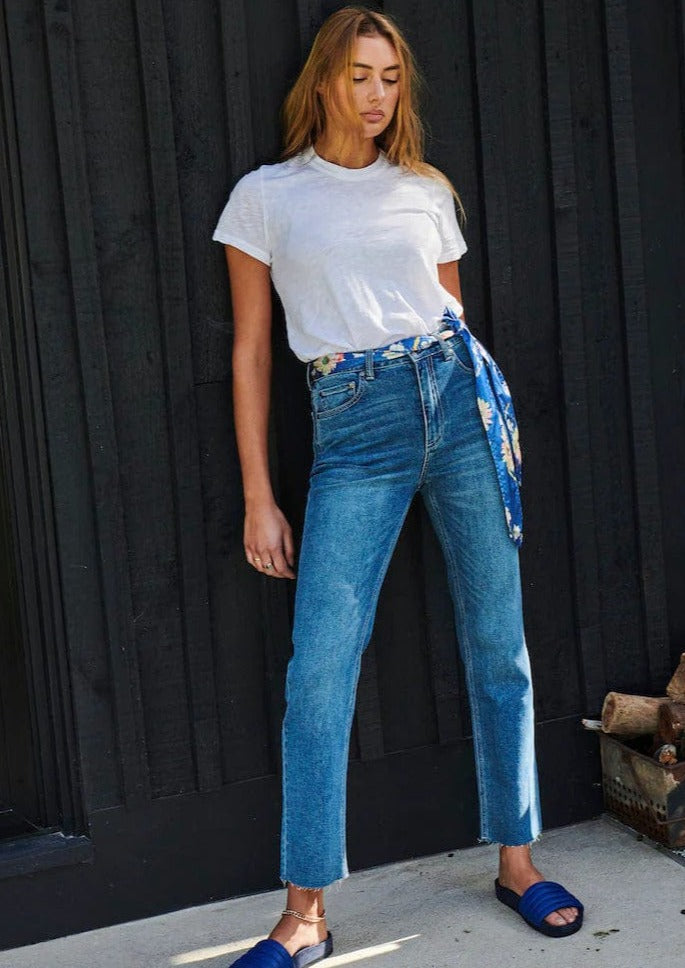 Sadie Jeans | Abstract - Kireina - Coco Blue